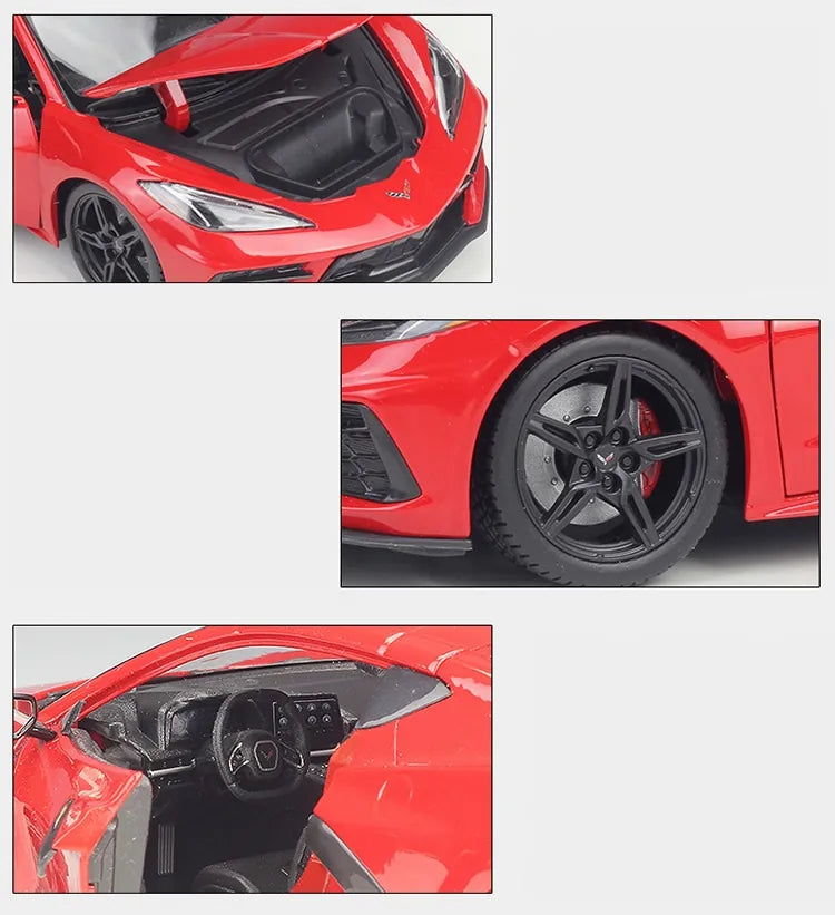 1:18 Chevrolet 2020 Corvette Stingray Coupe Die Cast Model Car