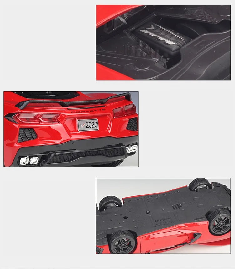 1:18 Chevrolet 2020 Corvette Stingray Coupe Die Cast Model Car