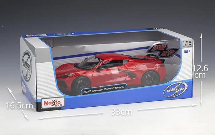 1:18 Chevrolet 2020 Corvette Stingray Coupe Die Cast Model Car