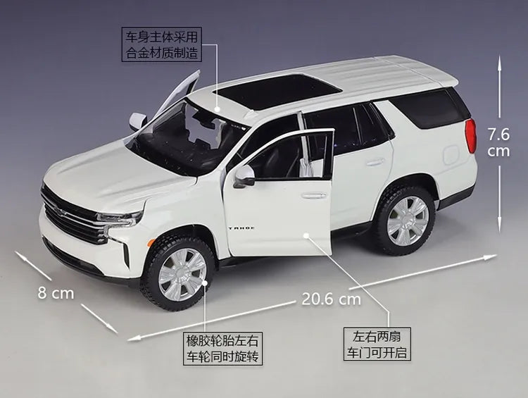 1:24 Chevrolet 2021 Tahoe Die Cast Model Car