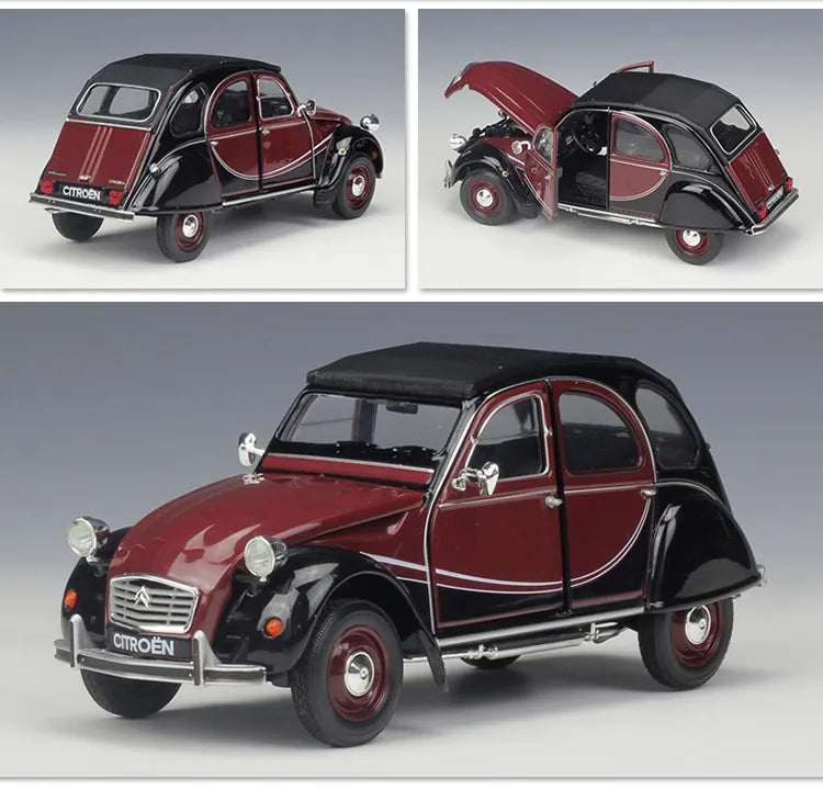 1:24 Citroen 1982 2CV 6 Charleston Die Cast Model Car