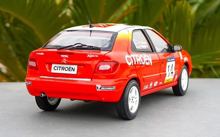 1:18 Citroen 1998 Xsara World Rally Car (WRC) Die Cast Model Car