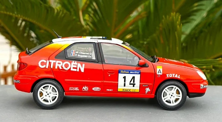 1:18 Citroen 1998 Xsara World Rally Car (WRC) Die Cast Model Car