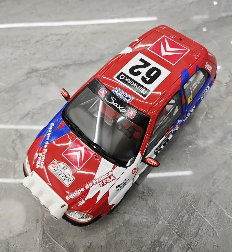 1:18 Citroen 2000 SAXO VTS #62 Die Cast Model Car