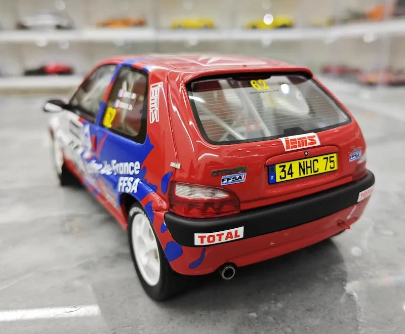 1:18 Citroen 2000 SAXO VTS #62 Die Cast Model Car