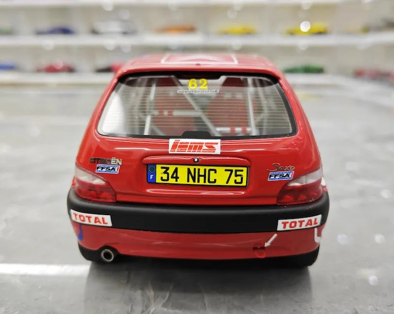 1:18 Citroen 2000 SAXO VTS #62 Die Cast Model Car