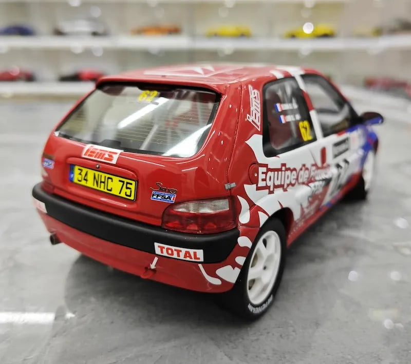 1:18 Citroen 2000 SAXO VTS #62 Die Cast Model Car