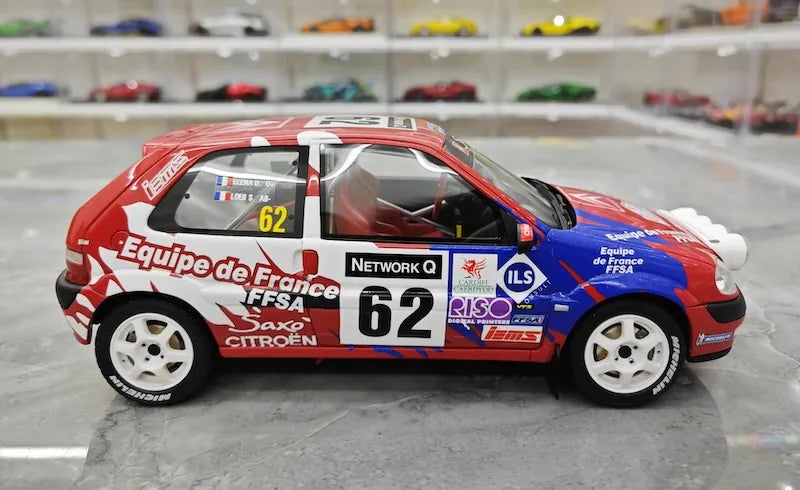 1:18 Citroen 2000 SAXO VTS #62 Die Cast Model Car