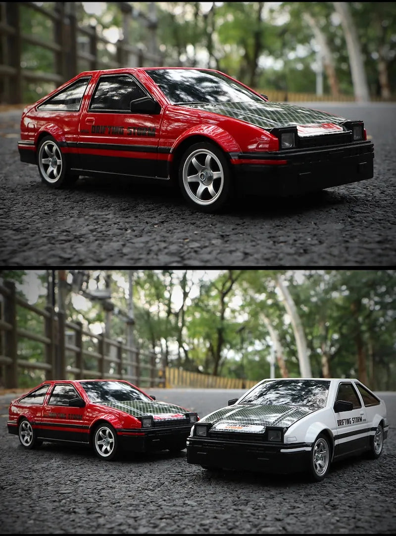 1:15 Scale Classic Toyota AE86 Drift RC Car - Drift Car Model RC Car