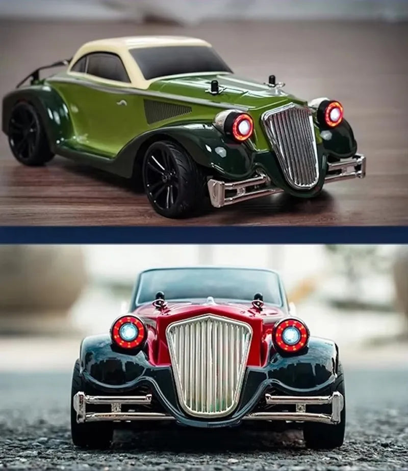 1:10 Scale Classic Vintage RC Car - High Speed with Realistic Detailing RC Car