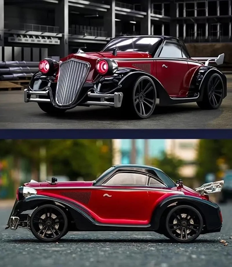 1:10 Scale Classic Vintage RC Car - High Speed with Realistic Detailing RC Car