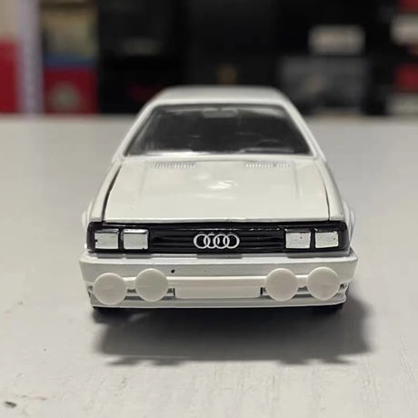 [Conrad] 1:43 Audi 1984 Quattro Coupe Rally White Model Car Die-Cast