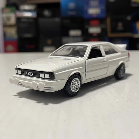 [Conrad] 1:43 Audi 1984 Quattro Coupe Rally White Model Car Die-Cast