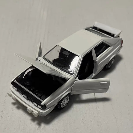 [Conrad] 1:43 Audi 1984 Quattro Coupe Rally White Model Car Die-Cast