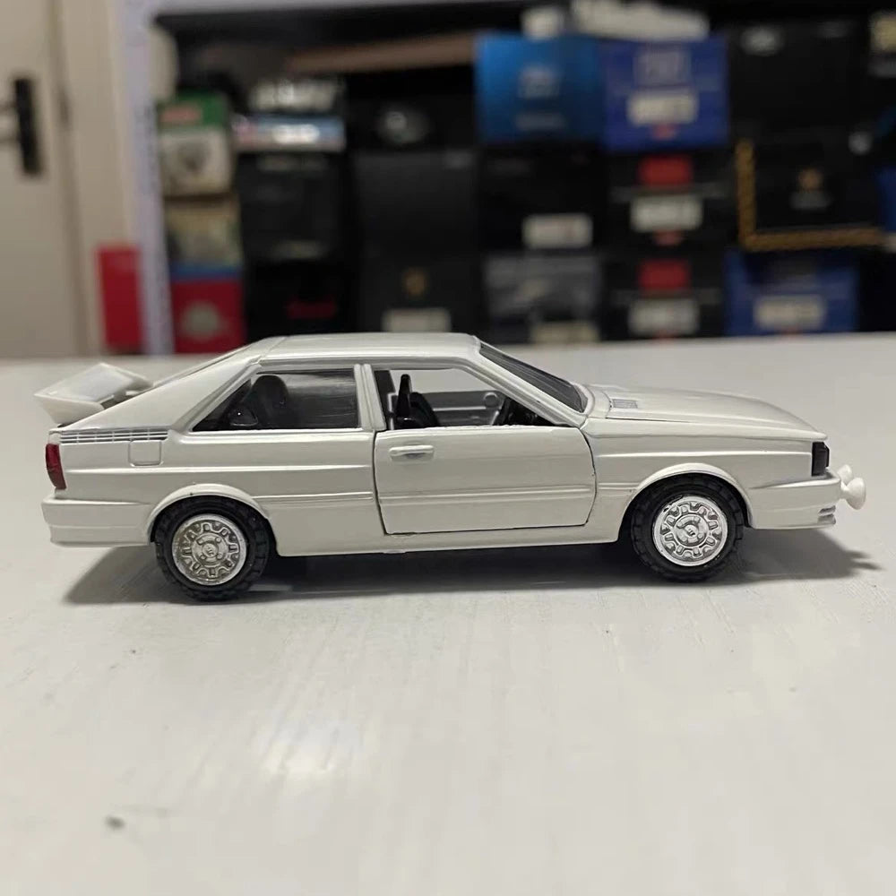 [Conrad] 1:43 Audi 1984 Quattro Coupe Rally White Model Car Die-Cast