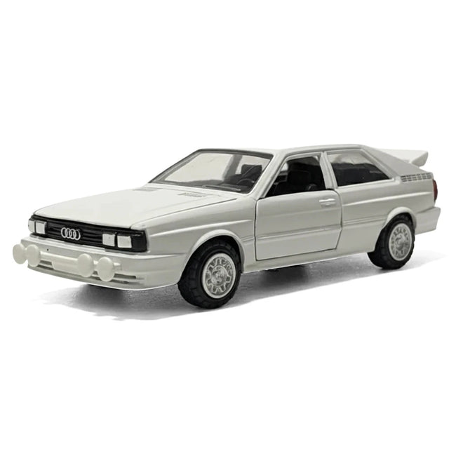 [Conrad] 1:43 Audi 1984 Quattro Coupe Rally White Model Car Die-Cast