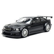 DCM BMW 2001 M3 GTR E46 nero 1:18 – modellino auto da collezione in metallo pressofuso
