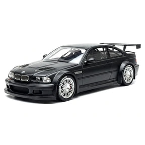 DCM BMW 2001 M3 GTR E46 Black 1:18 – Modello da collezione in pressofuso