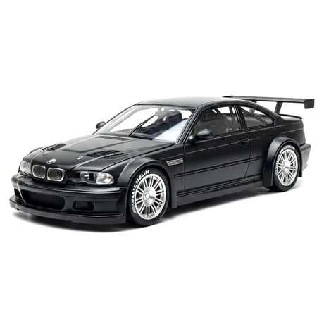 DCM BMW 2001 M3 GTR E46 Black 1:18 – Modello da collezione in pressofuso