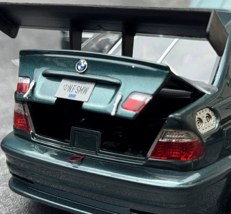 DCM BMW 2001 M3 GTR E46 Blue 1:18 – Modello da collezione in metallo pressofuso