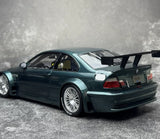 DCM BMW 2001 M3 GTR E46 Blue 1:18 – Modello da collezione in metallo pressofuso