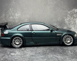 DCM BMW 2001 M3 GTR E46 Blue 1:18 – Modello da collezione in metallo pressofuso