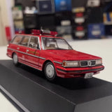 [DISM] 1:43 Toyota 1988 Mark II GX70G Fire Command Wagon Model Car Die-Cast