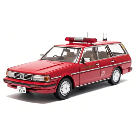 [DISM] 1:43 Toyota 1988 Mark II GX70G Fire Command Wagon Model Car Die-Cast