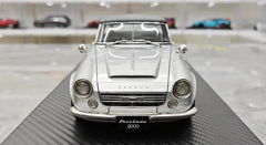 1:18 Datsun 1967 Fairlady 2000 SR311 Silver Die Cast Model Car
