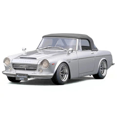 1:18 Datsun 1967 Fairlady 2000 SR311 Silver Die Cast Model Car
