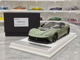 Davis &amp; Giovanni Ferrari 2014 F12 TRS Metallic Dark Green 1:18 – Resina da collezione per modelli in resina