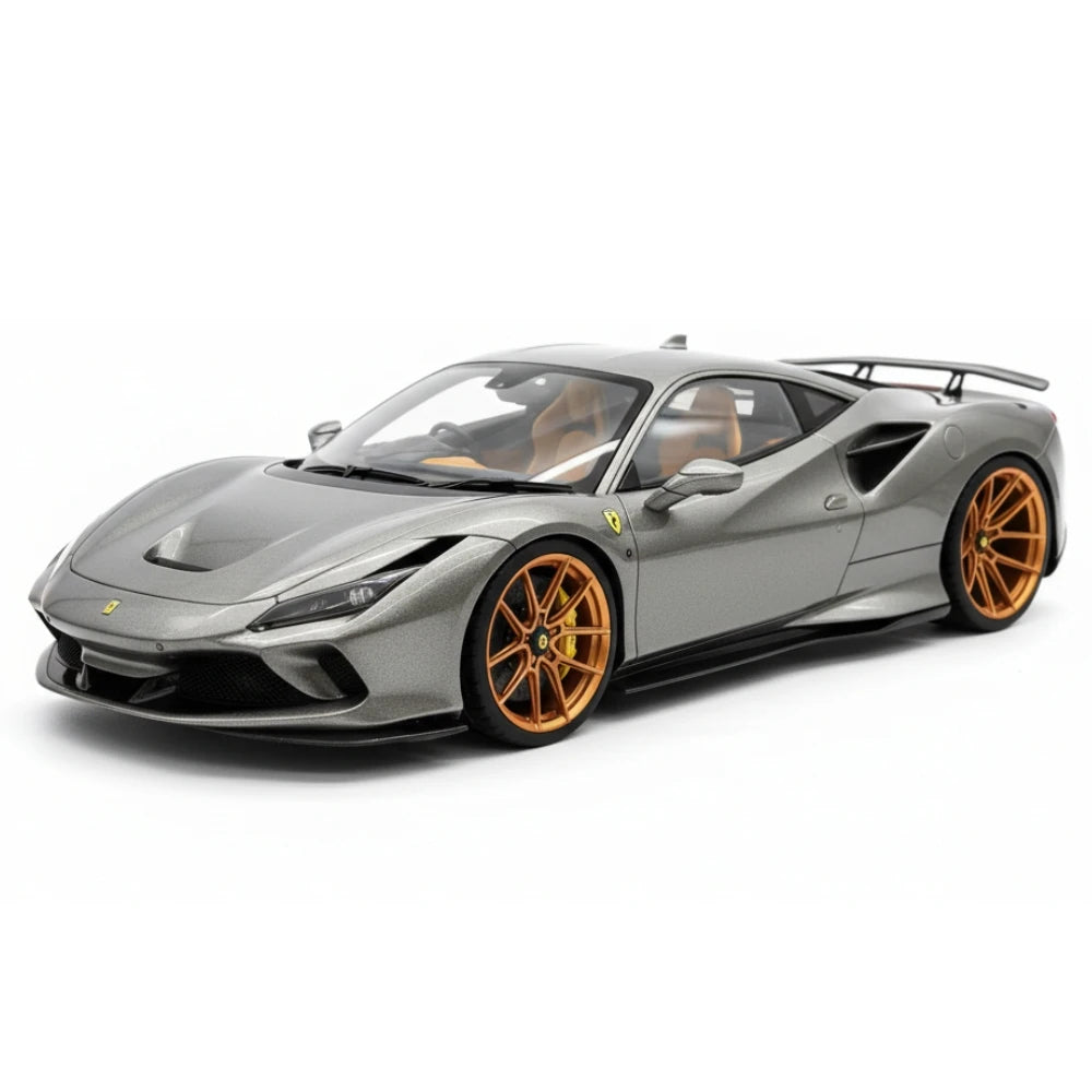 [Davis & Giovanni] 1:18 Ferrari 2019 F8 Tributo Novitec Gray Model Car Resin