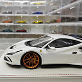 [Davis & Giovanni] 1:18 Ferrari 2019 F8 Tributo Novitec White Model Car Resin