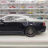 [Davis & Giovanni] 1:18 Rolls-Royce 2013 Wraith Novitec Spofec Blue & Silver Model Car Resin