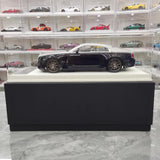 [Davis & Giovanni] 1:18 Rolls-Royce 2013 Wraith Novitec Spofec Blue & Silver Model Car Resin