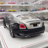[Davis & Giovanni] 1:18 Rolls-Royce 2013 Wraith Novitec Spofec Blue & Silver Model Car Resin