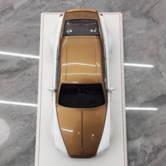 [Davis & Giovanni] 1:18 Rolls-Royce 2013 Wraith Novitec Spofec White & Gold Model Car Resin