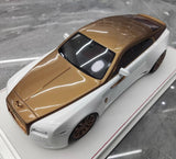 [Davis & Giovanni] 1:18 Rolls-Royce 2013 Wraith Novitec Spofec White & Gold Model Car Resin