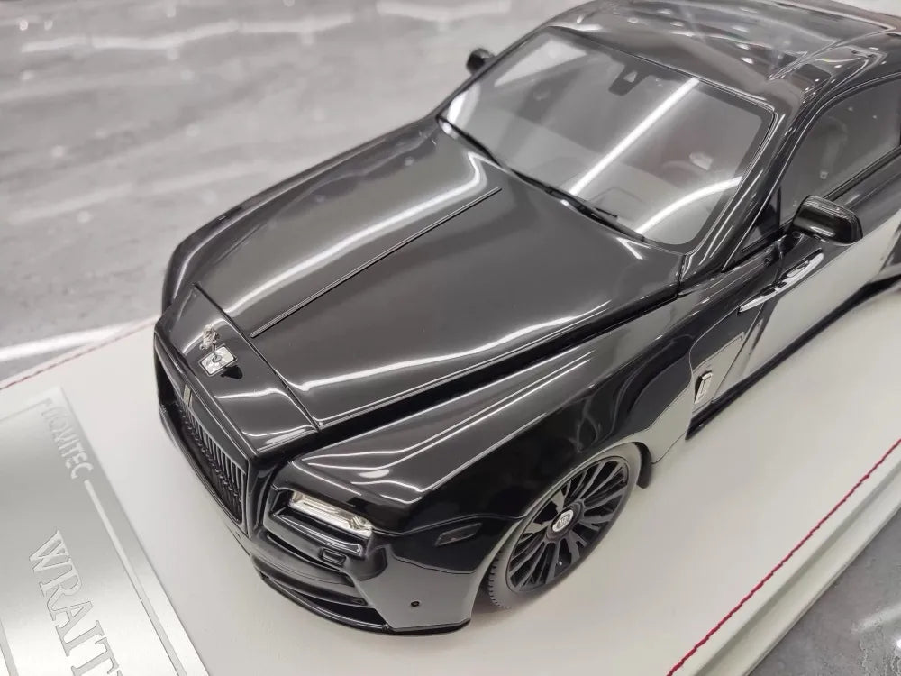[Davis & Giovanni] 1:18 Rolls-Royce 2013 Wraith Novitec Black Model Car Model Car Resin