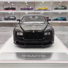 [Davis & Giovanni] 1:18 Rolls-Royce 2013 Wraith Novitec Black Model Car Model Car Resin