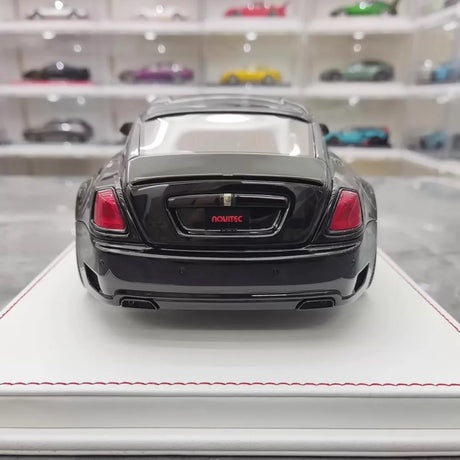 [Davis & Giovanni] 1:18 Rolls-Royce 2013 Wraith Novitec Black Model Car Model Car Resin
