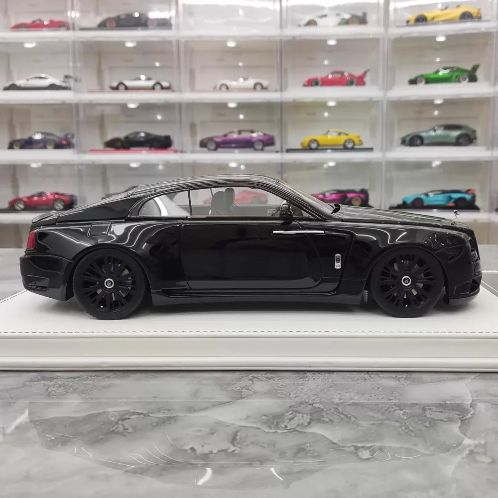[Davis & Giovanni] 1:18 Rolls-Royce 2013 Wraith Novitec Black Model Car Model Car Resin