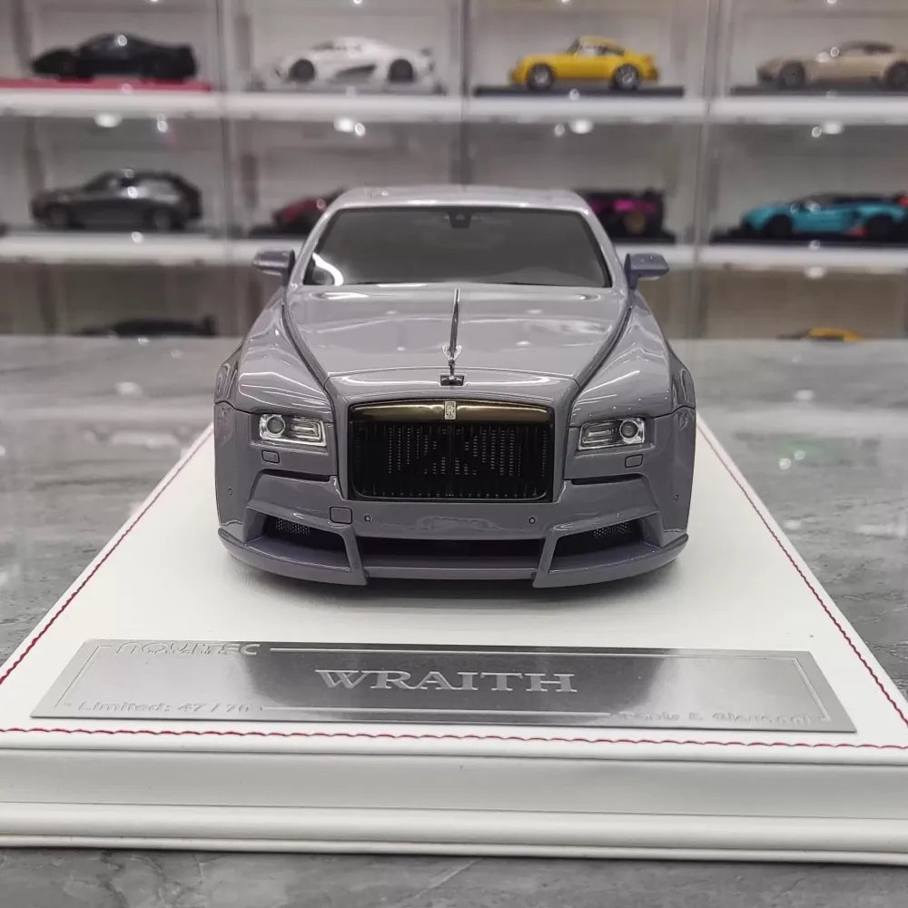 [Davis & Giovanni] 1:18 Rolls-Royce 2013 Wraith Novitec Gray Model Car Model Car Resin