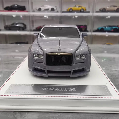 [Davis & Giovanni] 1:18 Rolls-Royce 2013 Wraith Novitec Gray Model Car Model Car Resin