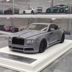 [Davis & Giovanni] 1:18 Rolls-Royce 2013 Wraith Novitec grigio modellino di auto modellino di auto resina