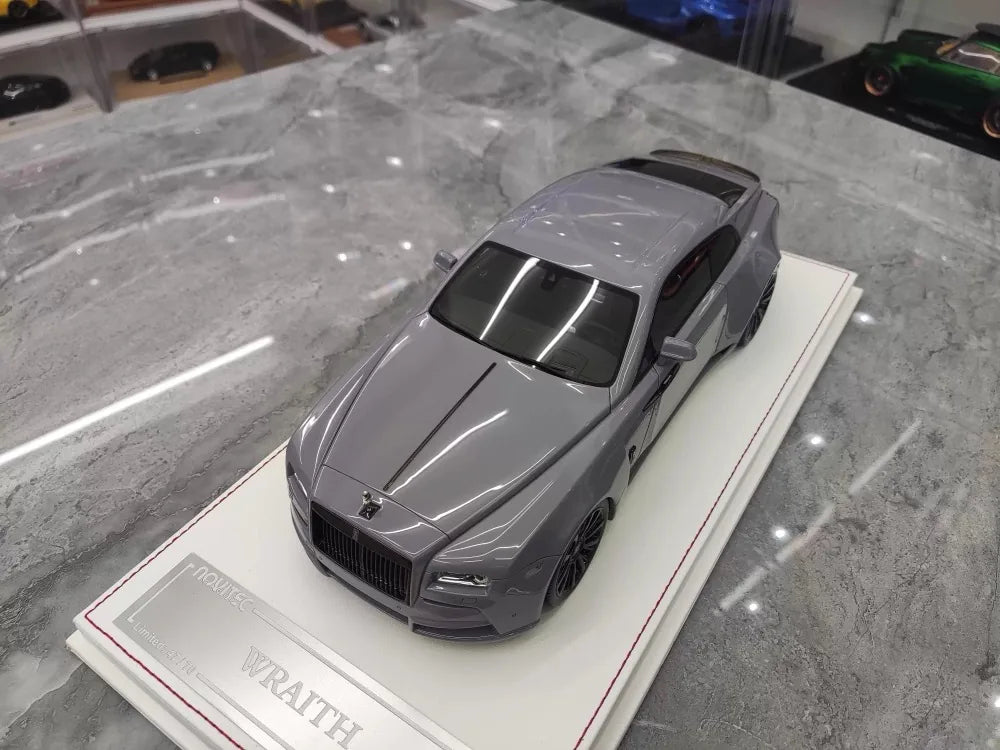 [Davis & Giovanni] 1:18 Rolls-Royce 2013 Wraith Novitec Gray Model Car Model Car Resin