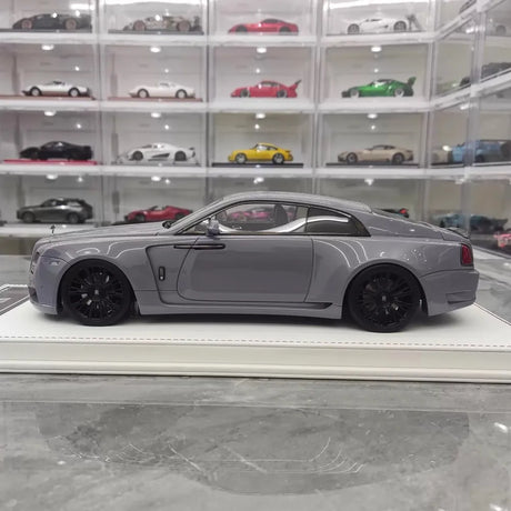 [Davis & Giovanni] 1:18 Rolls-Royce 2013 Wraith Novitec Gray Model Car Model Car Resin