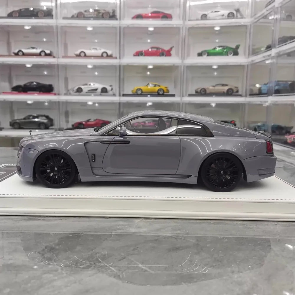 [Davis & Giovanni] 1:18 Rolls-Royce 2013 Wraith Novitec grigio modellino di auto modellino di auto resina