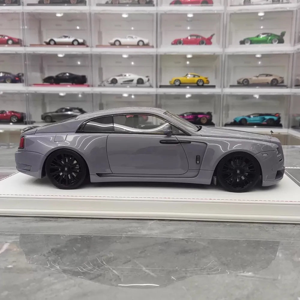 [Davis & Giovanni] 1:18 Rolls-Royce 2013 Wraith Novitec Gray Model Car Model Car Resin