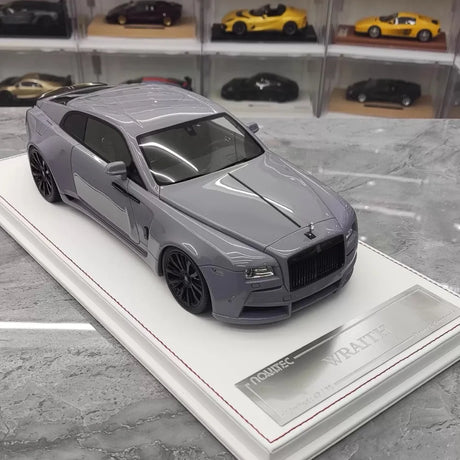 [Davis & Giovanni] 1:18 Rolls-Royce 2013 Wraith Novitec Gray Model Car Model Car Resin